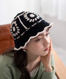 WEGO | WEGO/クロシェニットハット(ハット)