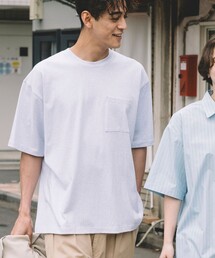 FREAK'S STORE | ヘビーウェイト NO-SIDE SEAM クルーネック ポケットTシャツ/丸胴/10.5オンス/USA COTTON(Tシャツ/カットソー)