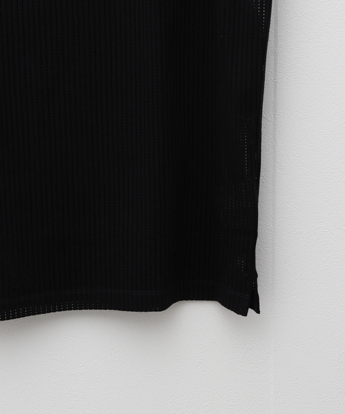 SUNSPEL（サンスペル）の「【SUNSPEL / サンスペル】Linear Mesh Vest（タンクトップ・メンズ・アイボリー/ブラック・LARGE/MEDIUM）」の7枚目の写真