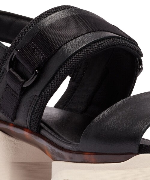 SOREL（ソレル）の「SOREL／キネティックインパクト スリングバックヒール サンダル／厚底サンダル／ソレル／軽量／高反発クッション（サンダル・レディース・ブラック/ベージュ/ブラック系その他/ベージュ系その他/ピンク・25.0cm/24.5cm/26.0cm/25.5cm/23.0cm/24.0cm/23.5cm/22.5cm）」の10枚目の写真