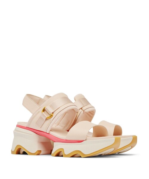 SOREL（ソレル）の「SOREL／キネティックインパクト スリングバックヒール サンダル／厚底サンダル／ソレル／軽量／高反発クッション（サンダル・レディース・ブラック/ベージュ/ブラック系その他/ベージュ系その他/ピンク・25.0cm/24.5cm/26.0cm/25.5cm/23.0cm/24.0cm/23.5cm/22.5cm）」の16枚目の写真