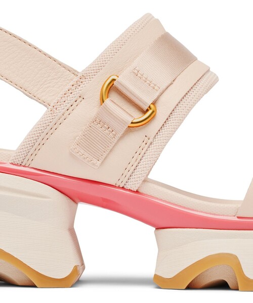 SOREL（ソレル）の「SOREL／キネティックインパクト スリングバックヒール サンダル／厚底サンダル／ソレル／軽量／高反発クッション（サンダル・レディース・ブラック/ベージュ/ブラック系その他/ベージュ系その他/ピンク・25.0cm/24.5cm/26.0cm/25.5cm/23.0cm/24.0cm/23.5cm/22.5cm）」の21枚目の写真