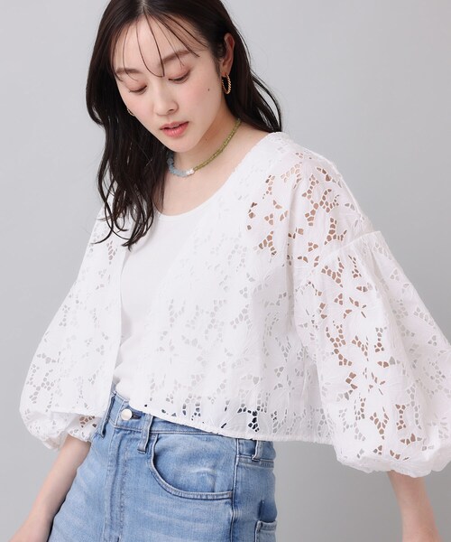 新品 TICCA ティッカ ノーカラー ツイードジャケット フリー GIOLICA ノーカラー ツイード ジャケット / 23区 | ファッション