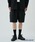 WHITE MOUNTAINEERING�i�z���C�g�}�E���e�j�A�����O�j�́uSTUDIOUS�ʒ� CARGO SHORT PANTS�i�J�[�S�p���c�j�v�b�u���b�N