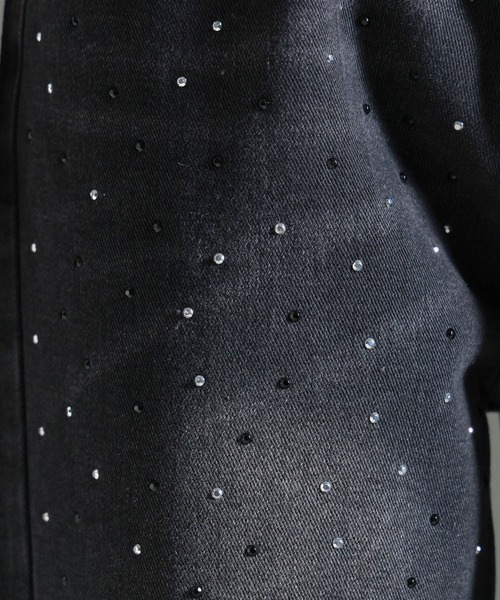 ビジューストーンデニム（デニムパンツ）｜Diable baiser（ディアブルベーゼ）