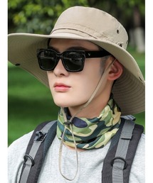 STYLEBLOCK（スタイルブロック）の「顎ひも付きツバ広サファリハット（ハット）」