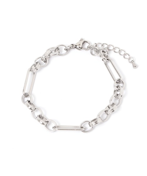 LEPSIM(レプシィム)の「ステンレスチェーンブレス 114081(ブレスレット・レディース・シルバー系その他/シルバー/ゴールド・ONE SIZE)」の7枚目の写真