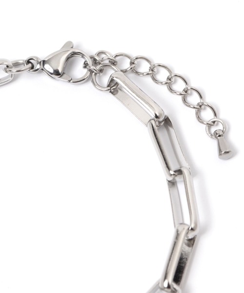 LEPSIM(レプシィム)の「ステンレスチェーンブレス 114081(ブレスレット・レディース・シルバー系その他/シルバー/ゴールド・ONE SIZE)」の4枚目の写真