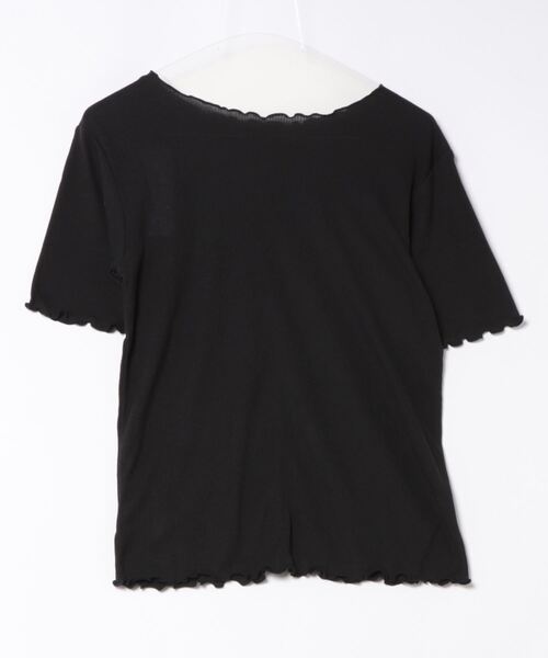 HONEYSUCKLE ROSE（ハニーサックルローズ）の「【HONEYSUCKLE ROSE】シアーリブセット Tシャツ（Tシャツ/カットソー・レディース・ブラック/グリーン/ホワイト・M/L）」の4枚目の写真