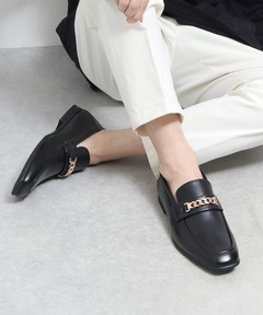 FABIO RUSCONI CHUNKY CHAIN LOAFER ファビオルスコーニ レザー