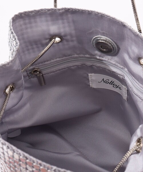NOLLEY’S（ノーリーズ）の「メタリックアレンジショルダーバッグ（ショルダーバッグ・レディース・ゴールド/シルバー・FREE）」の8枚目の写真