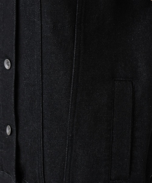 FREE'S MART（フリーズマート）の「ミドル丈デニムベスト（デニムジャケット・レディース・グレー/ブラック/ライトインディゴブルー・FREE）」の17枚目の写真