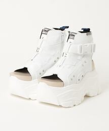 YOSUKE | *ヨースケ YOSUKE　ウィメンズ厚底ベルティッドブーツサンダル 4460078(サンダル)