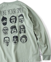 Malbon ロゴトップス ミントカラーが爽やか✨ラウンド映え⭐SMLあり ミント」に該当するレディースのTシャツ/カットソーファッション