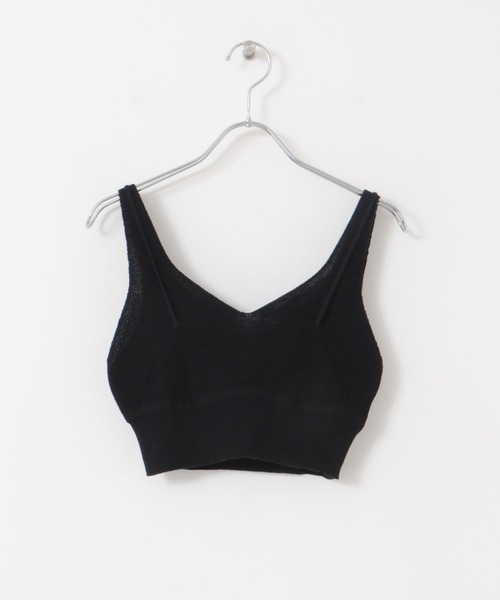 KBF（ケイビーエフ）の「レイヤードライクニットビスチェ（ニット/セーター・レディース・ブラック/ボルドー・ONE）」の20枚目の写真