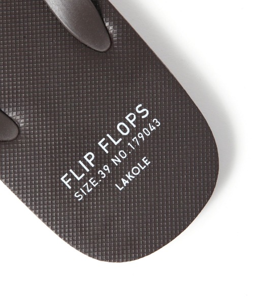 LAKOLE(ラコレ)の「ビーチサンダル / 130562(サンダル・レディース・チャコール/アイボリー・LARGE/MEDIUM)」の7枚目の写真