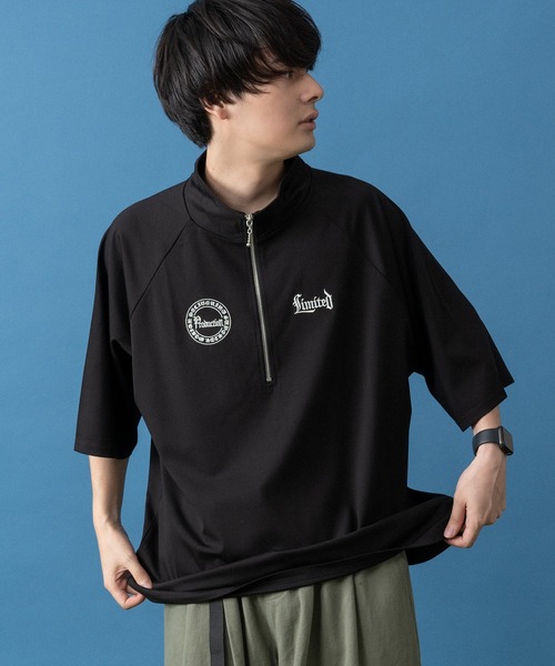 kutir(クティール)の「ラグランポンチハーフジップ(その他トップス・メンズ・ホワイト/ネイビー/ブラック/ブラック系・MEDIUM/LARGE)」の18枚目の写真