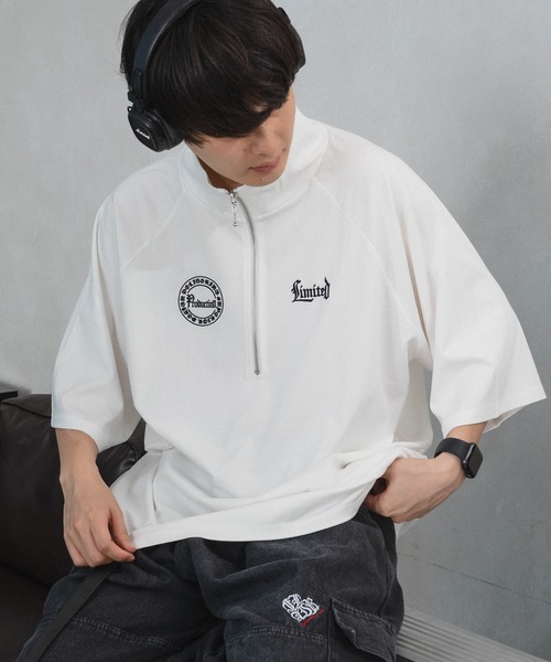 kutir(クティール)の「ラグランポンチハーフジップ(その他トップス・メンズ・ホワイト/ネイビー/ブラック/ブラック系・MEDIUM/LARGE)」の13枚目の写真