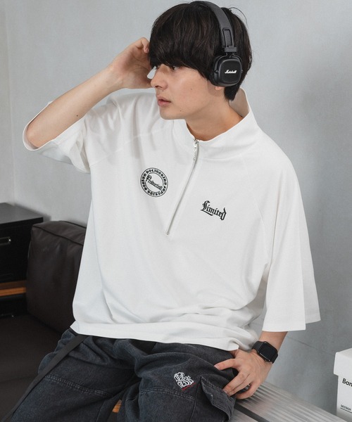 kutir(クティール)の「ラグランポンチハーフジップ(その他トップス・メンズ・ホワイト/ネイビー/ブラック/ブラック系・MEDIUM/LARGE)」の14枚目の写真