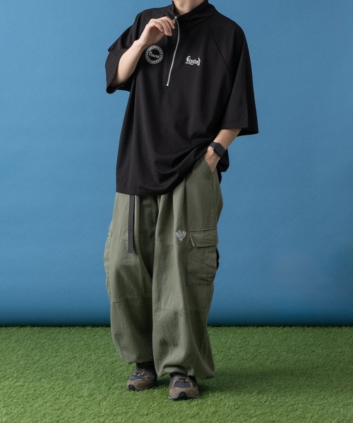 kutir(クティール)の「ラグランポンチハーフジップ(その他トップス・メンズ・ホワイト/ネイビー/ブラック/ブラック系・MEDIUM/LARGE)」の22枚目の写真