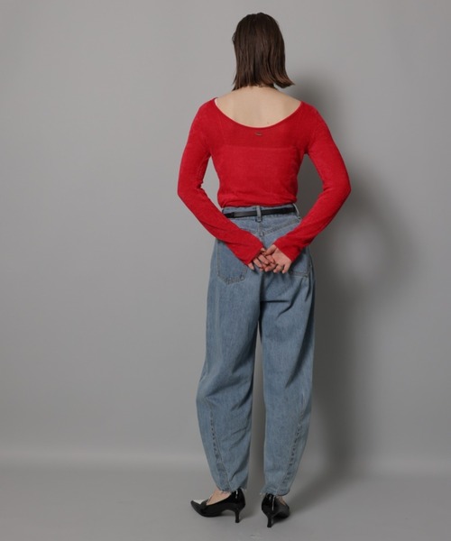 CADUNE（カデュネ）の「ベロアシアーニット（ニット/セーター）」 - WEAR