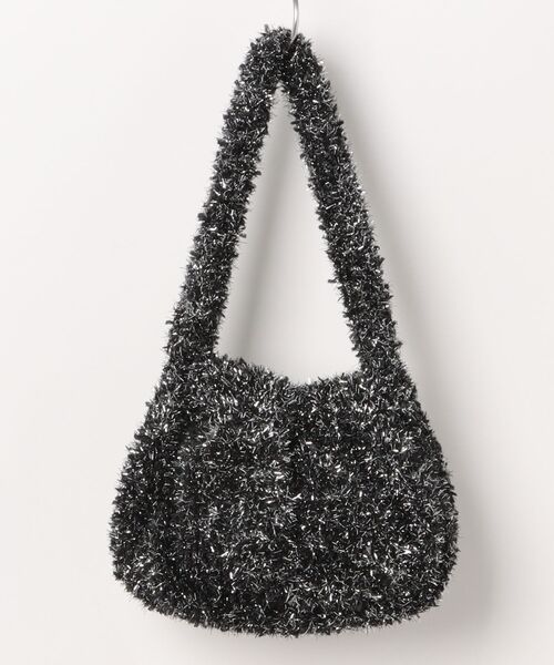 SNIDEL（スナイデル）の「ラメニットバッグ（トートバッグ・レディース・ブラック/ベージュ/グリーン・FREE）」の12枚目の写真