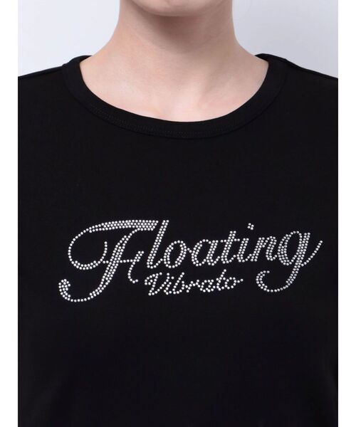 dazzlin（ダズリン）の「FLOATING VIBRATO Tシャツ（Tシャツ/カットソー・レディース・ブラック/パープル/グリーン/オフホワイト/ピンク・FREE）」の19枚目の写真