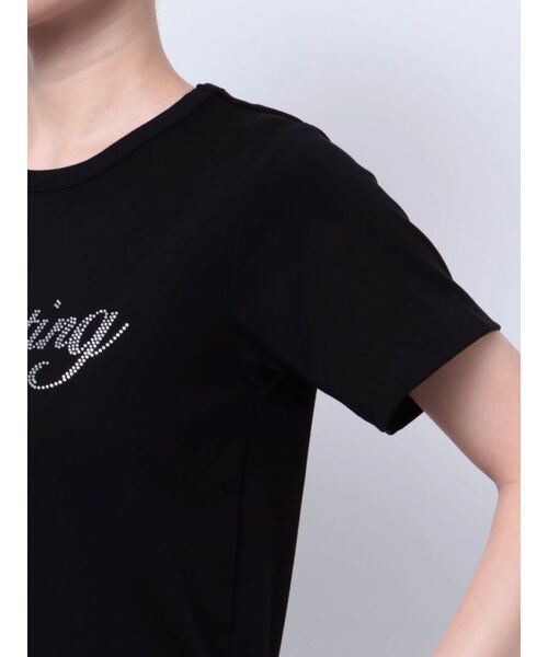dazzlin（ダズリン）の「FLOATING VIBRATO Tシャツ（Tシャツ/カットソー・レディース・ブラック/パープル/グリーン/オフホワイト/ピンク・FREE）」の20枚目の写真