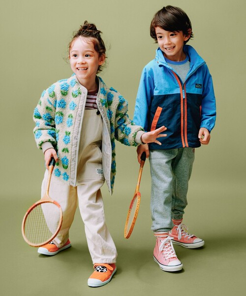 BEAMS mini（ビームスミニ）の「スマイル スウェットパンツ 2024FW （90～150cm）（スウェットパンツ・キッズ・ネイビー/グリーン/ライトグレー・150/140/100/130/120/110/90）」の5枚目の写真