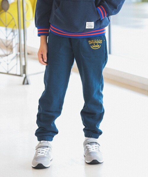 BEAMS mini（ビームスミニ）の「スマイル スウェットパンツ 2024FW （90～150cm）（スウェットパンツ・キッズ・ネイビー/グリーン/ライトグレー・150/140/100/130/120/110/90）」の10枚目の写真