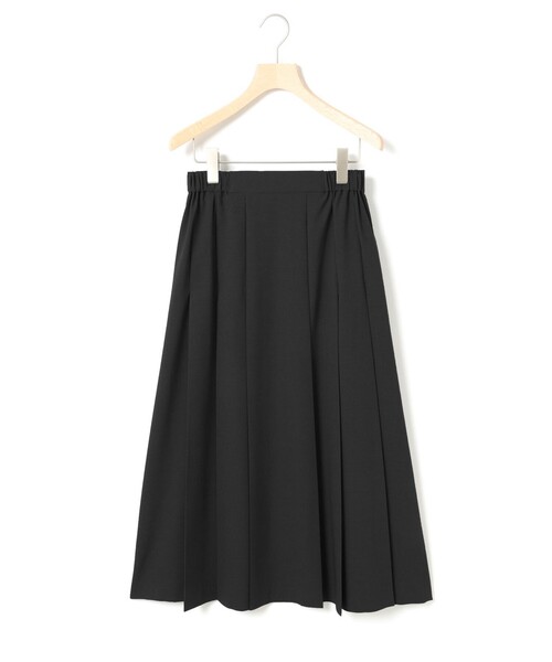 ミディウミ　タックプリーツスカート MidiUmi｜ストレッチ タック プリーツ スカート “pleats SK” 1