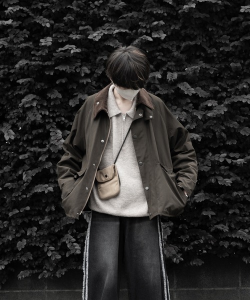 Malbon ハーフジップセーター M