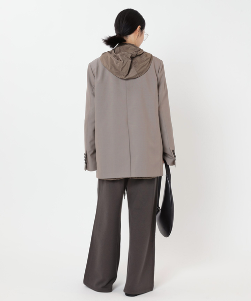 AP STUDIO（エーピーストゥディオ）の「ライトボクシージャケット（テーラードジャケット・レディース・グレー系その他・36/38）」の9枚目の写真