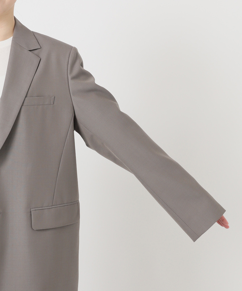 AP STUDIO（エーピーストゥディオ）の「ライトボクシージャケット（テーラードジャケット・レディース・グレー系その他・36/38）」の15枚目の写真