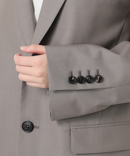 AP STUDIO（エーピーストゥディオ）の「ライトボクシージャケット（テーラードジャケット・レディース・グレー系その他・36/38）」の16枚目の写真