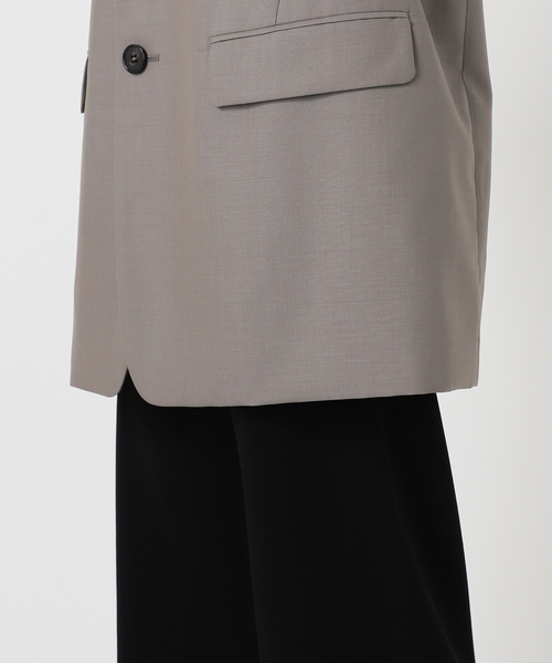 AP STUDIO（エーピーストゥディオ）の「ライトボクシージャケット（テーラードジャケット・レディース・グレー系その他・36/38）」の17枚目の写真