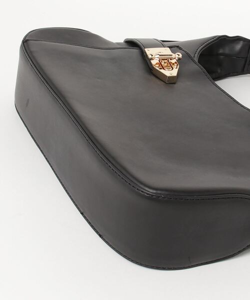Mela（メラ）の「SMOOTH FAKE LEATHER BAG（ハンドバッグ・レディース・ピンク/ブラック/ホワイト・FREE）」の11枚目の写真