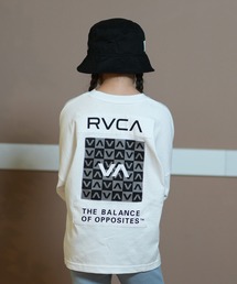 RVCA（ルーカ）の「RVCA/ルーカ PATCH BALANCE LT ロングTシャツ 親子コーデ BE046-060（Tシャツ/カットソー・キッズ）」