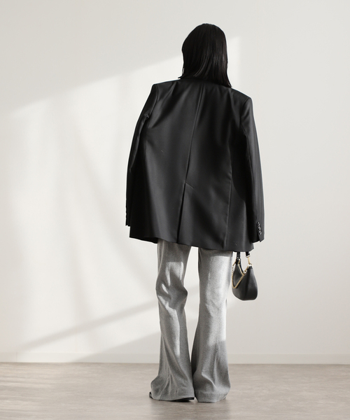 MILLER(ミラー)の「【MILLER/ミラー】 Prib Flare PT:フレアパンツ(その他パンツ・レディース・チャコールグレー/ブラック・FREE)」の14枚目の写真