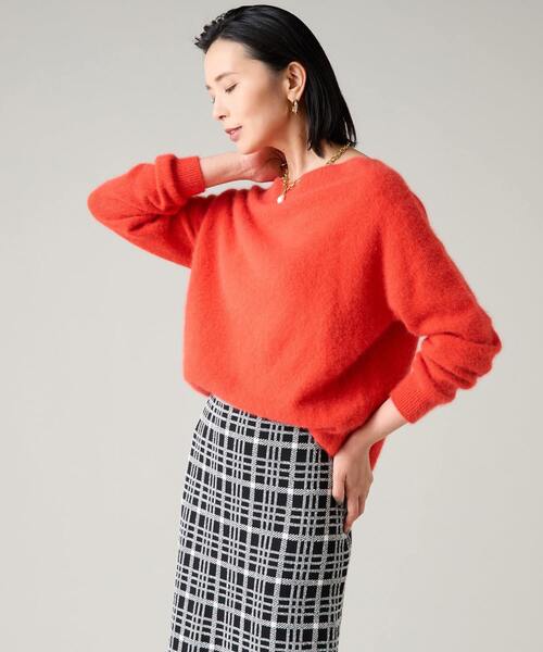 TIARA★美品★FOXハイネックニット TIARA ティアラ FOXハイネックニット