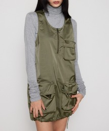 LAGUA GEM（ラグアジェム）の「SOLID POCKET ミニワンピース（ワンピース）」