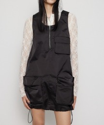 LAGUA GEM | SOLID POCKET ミニワンピース(ワンピース)