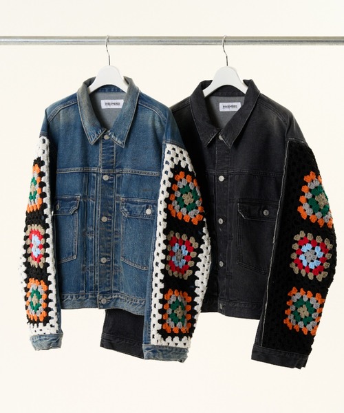 ジャケット・アウター DISCOVERED CROCHET DENIM BLOUSON 2025SS DISCOVERED CROCHET DENIM BLOUSON 2025SS - メルカリ