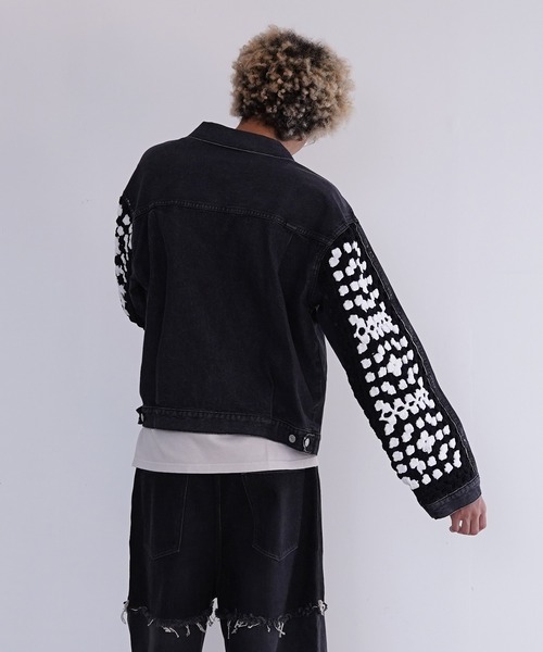DISCOVERED CROCHET DENIM BLOUSON（デニムジャケット）｜DISCOVERED