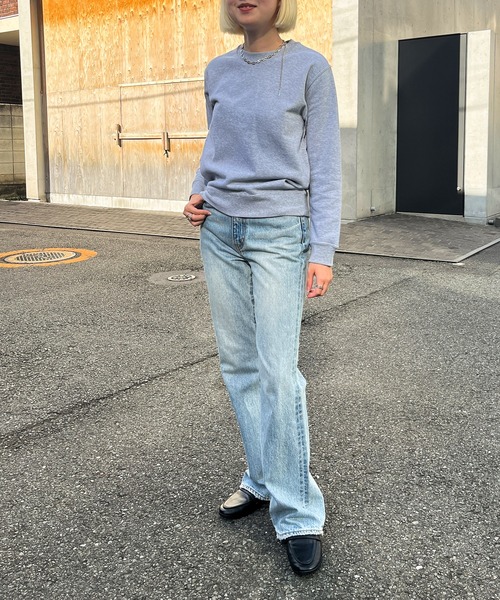 United Athle(ユナイテッドアスレ)の「【United Athle】crew neck compact sweat / クルーネック コンパクトスウェット KIDSサイズ 5044(スウェット・レディース・ブラック/グレー/ナチュラル/ホワイト/レッド/ネイビー・XS)」の21枚目の写真