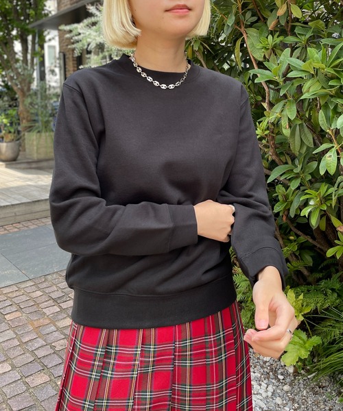 United Athle(ユナイテッドアスレ)の「【United Athle】crew neck compact sweat / クルーネック コンパクトスウェット KIDSサイズ 5044(スウェット・レディース・ブラック/グレー/ナチュラル/ホワイト/レッド/ネイビー・XS)」の13枚目の写真