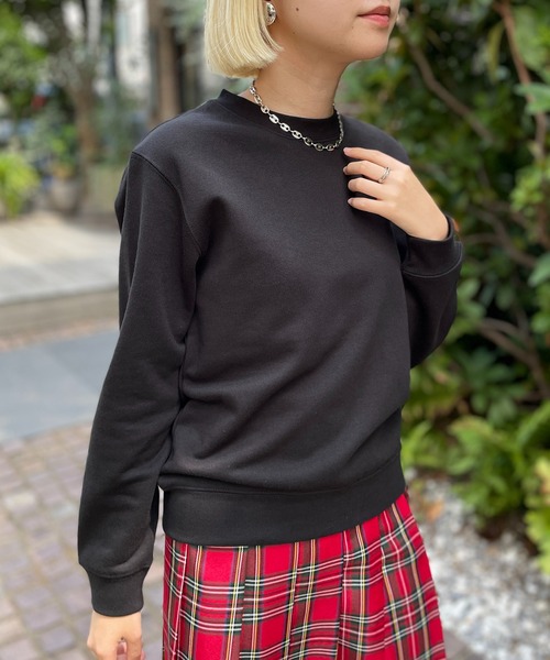 United Athle(ユナイテッドアスレ)の「【United Athle】crew neck compact sweat / クルーネック コンパクトスウェット KIDSサイズ 5044(スウェット・レディース・ブラック/グレー/ナチュラル/ホワイト/レッド/ネイビー・XS)」の15枚目の写真