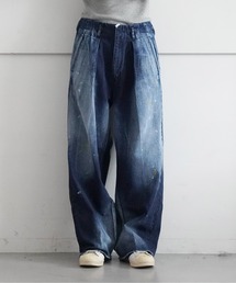 saby（サバイ）の「saby TUCK BAGGY TYPE02 - 11oz Bingo Denim - Sun
