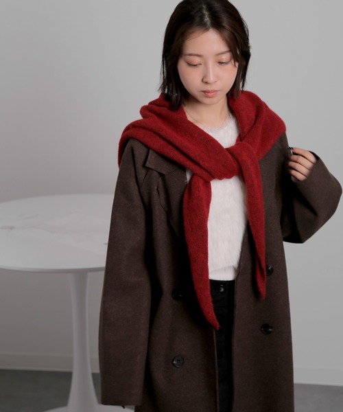 セール】Chiina/ニットフードマフラー（マフラー）｜Chiina（チーナ