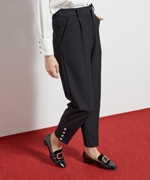 an another angelus | 【2サイズ展開】パール釦使いシガレットパンツ(その他パンツ)